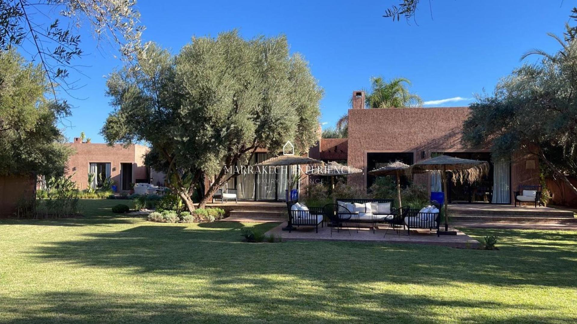 Villa Jardin Bleu Marrakesh Exterior foto