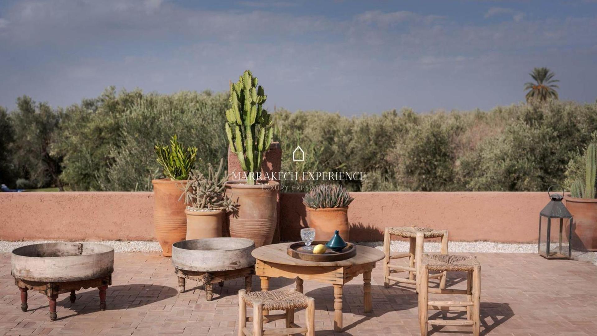 Villa Jardin Bleu Marrakesh Exterior foto