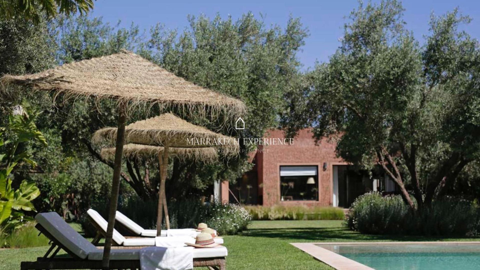 Villa Jardin Bleu Marrakesh Exterior foto