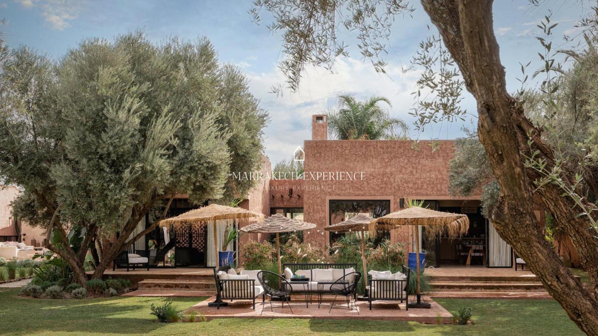 Villa Jardin Bleu Marrakesh Exterior foto