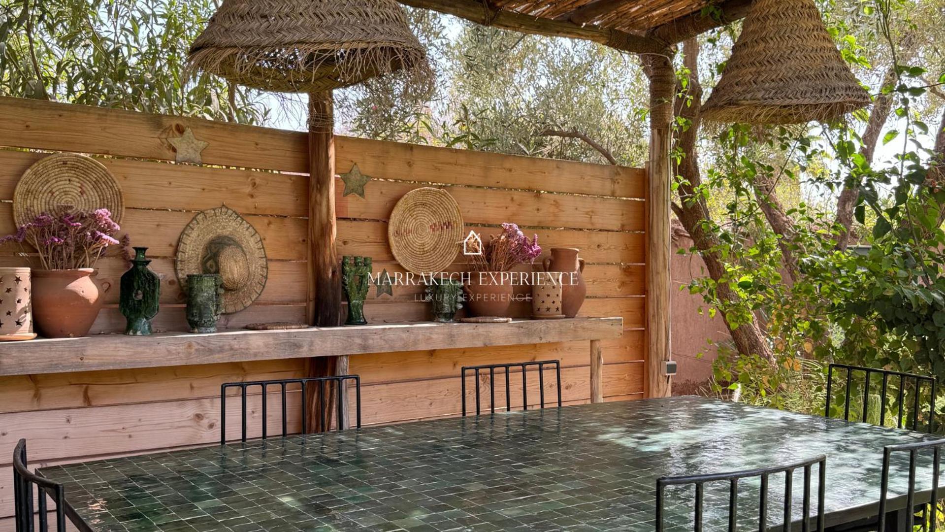 Villa Jardin Bleu Marrakesh Exterior foto