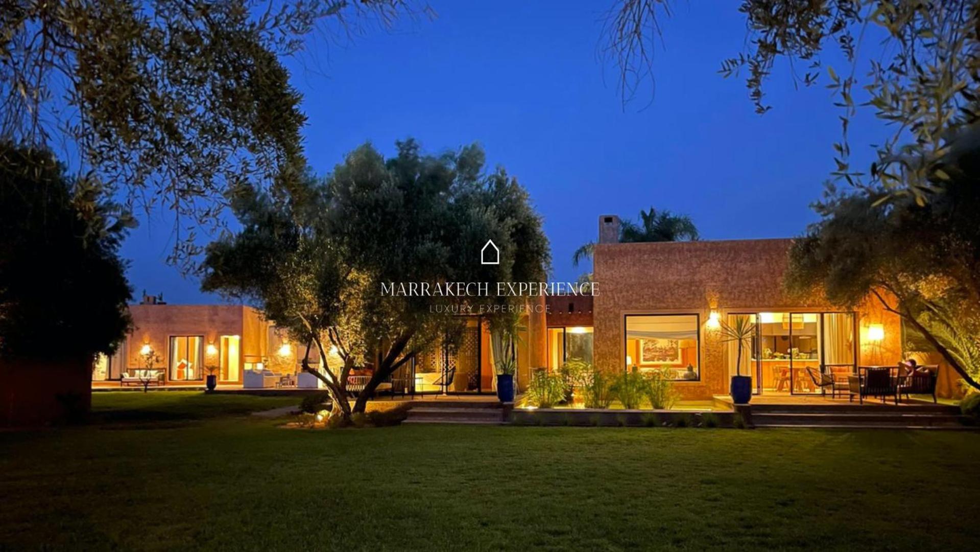 Villa Jardin Bleu Marrakesh Exterior foto