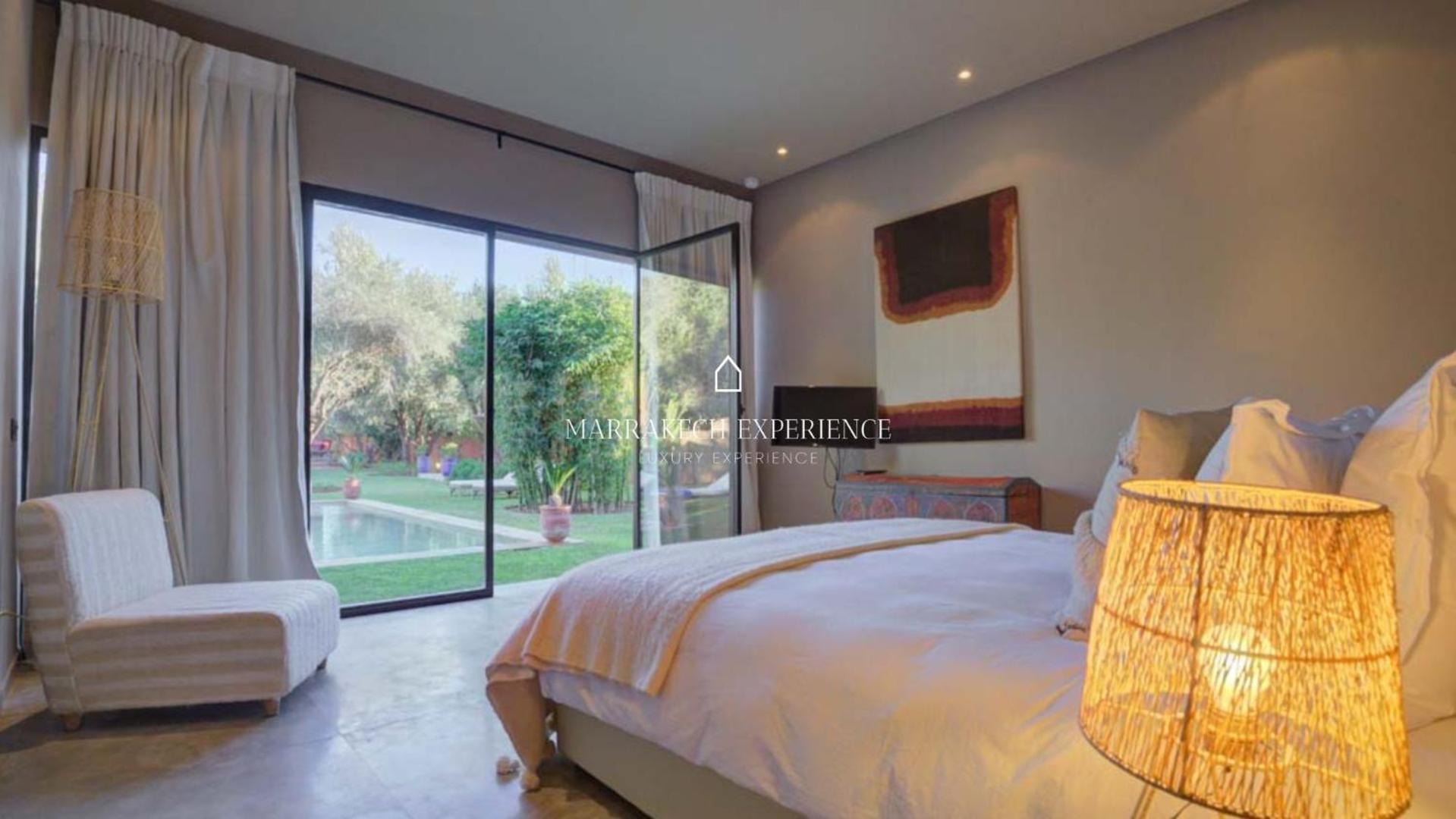 Villa Jardin Bleu Marrakesh Exterior foto