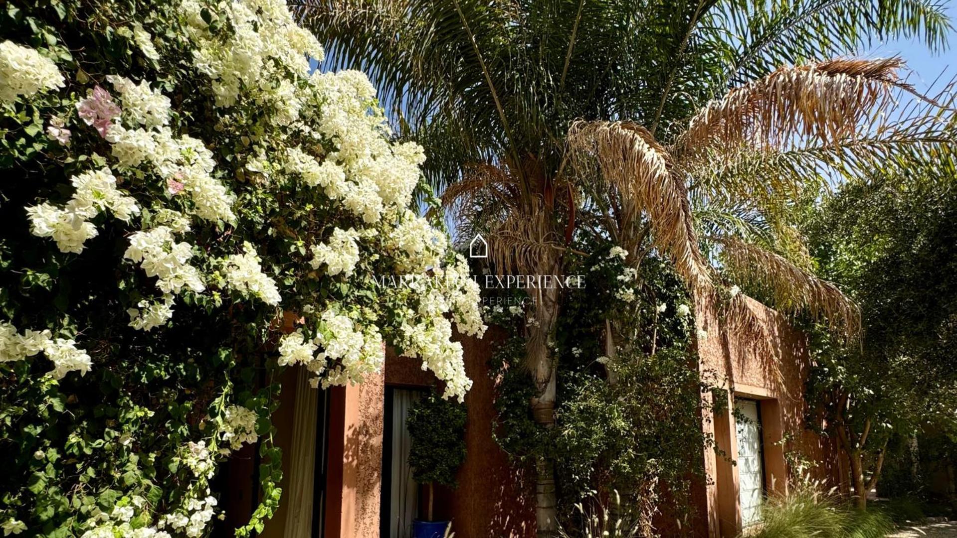 Villa Jardin Bleu Marrakesh Exterior foto