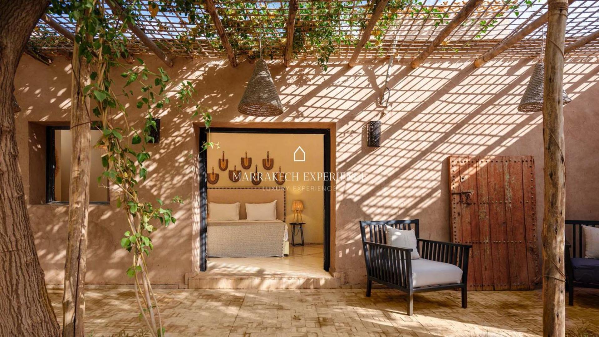 Villa Jardin Bleu Marrakesh Exterior foto