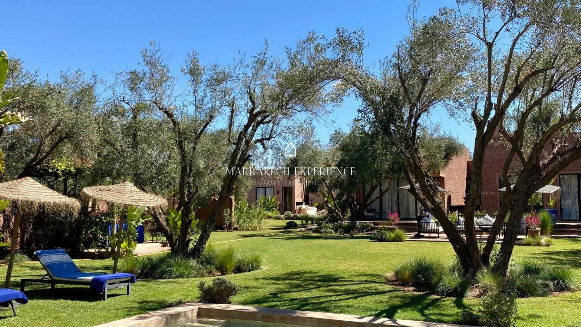 Villa Jardin Bleu Marrakesh Exterior foto